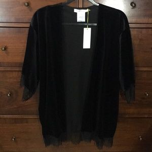 BCBGeneration Tops - NWT! BCBG Generation Black Lace Kimono BCBGeneration Tops - NWT! BCBG Generation Black Lace Kimono